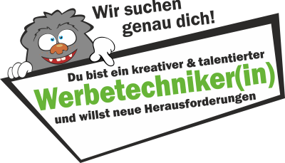 Jobangebot Werbetechniker